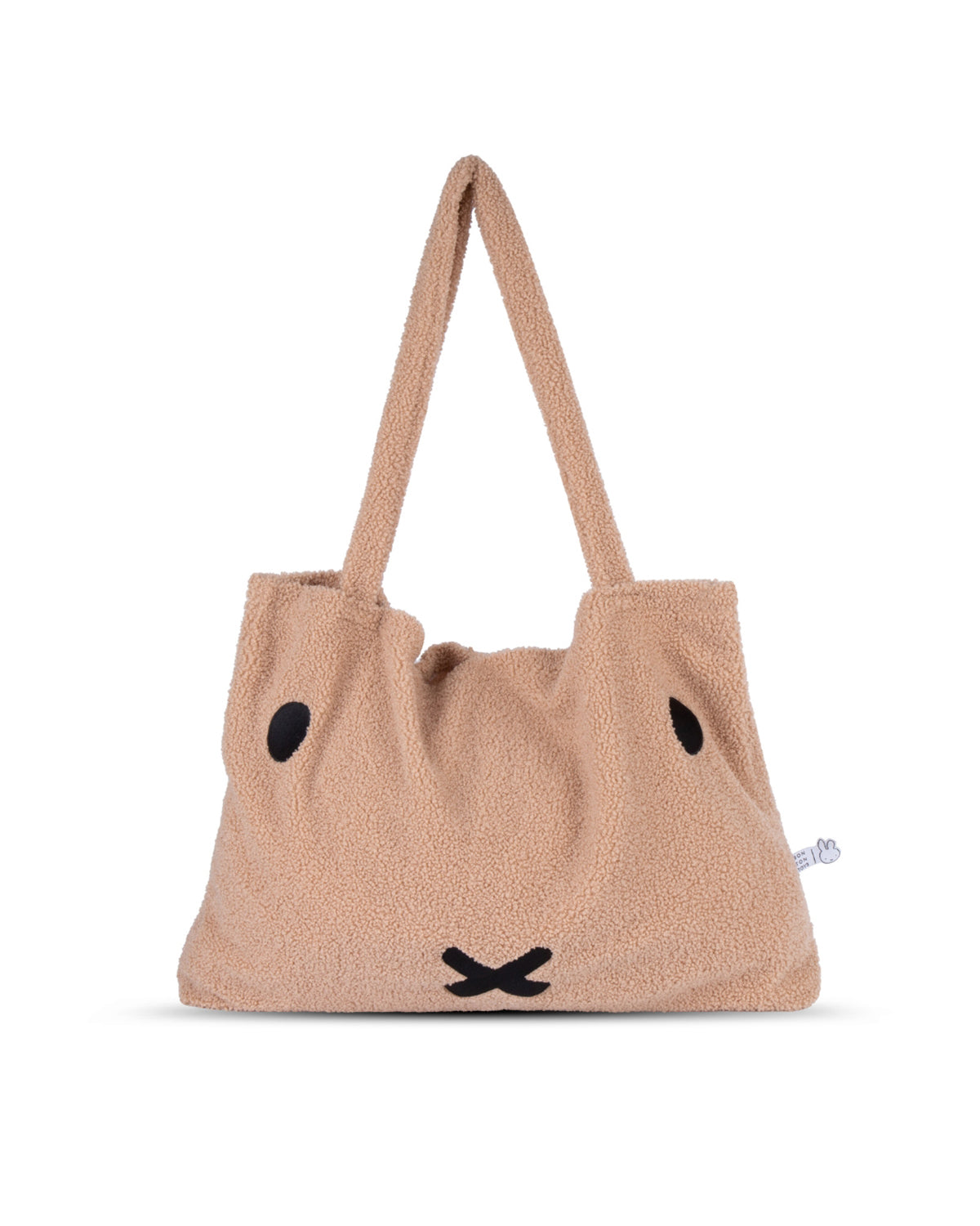 Plush MIFFY Shopping Bag Beige Teddy 24''