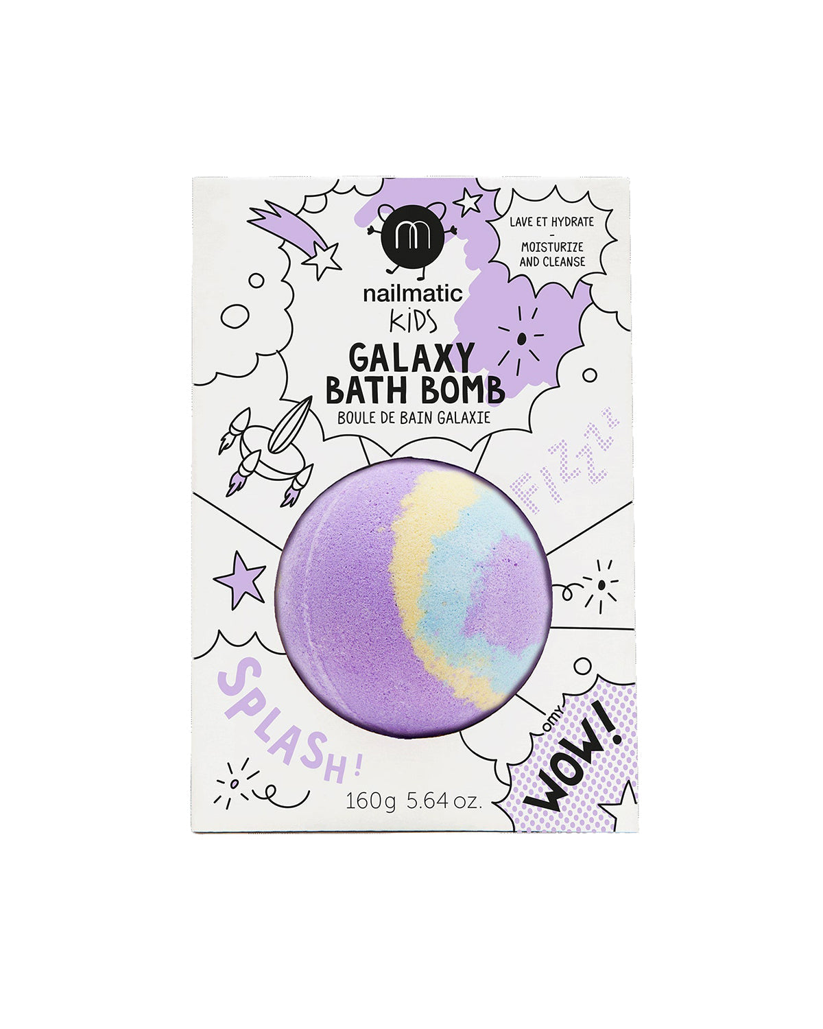Nailmatic Bath Bomb for Kids PULSAR