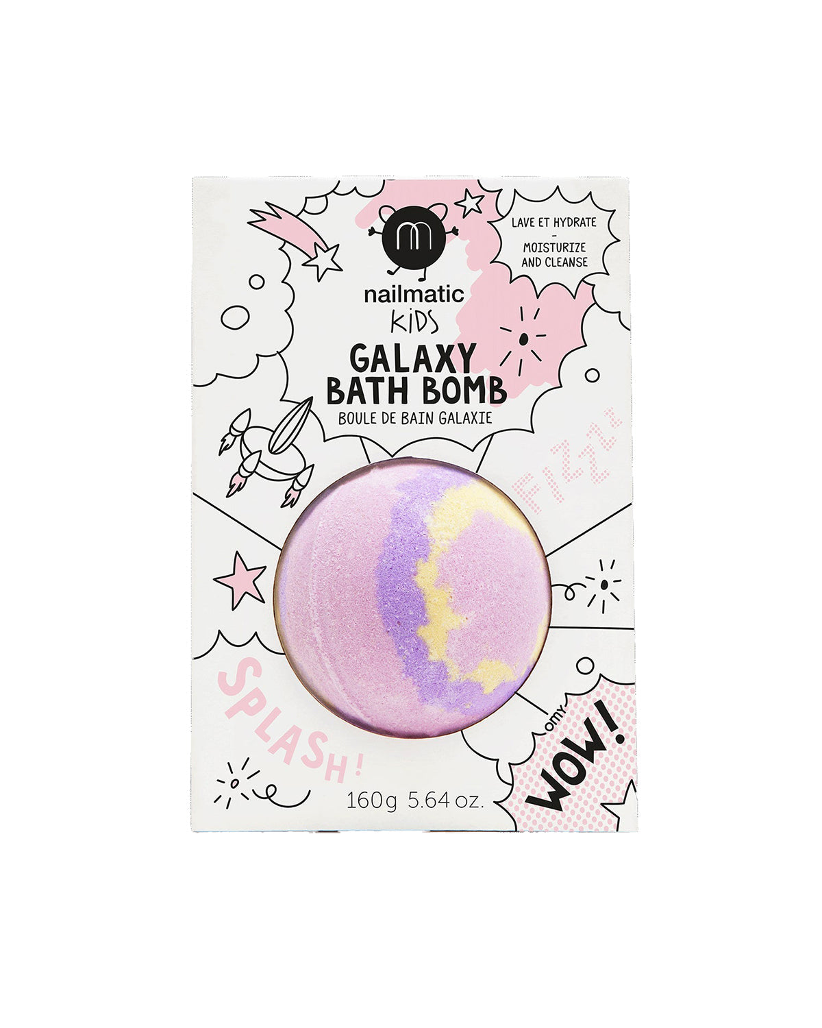 Nailmatic Bath Bomb for Kids SUPERNOVA