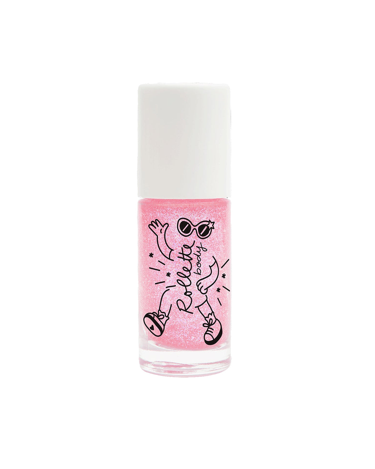 Nailmatic Body Glitter Roll-On RASPBERRY