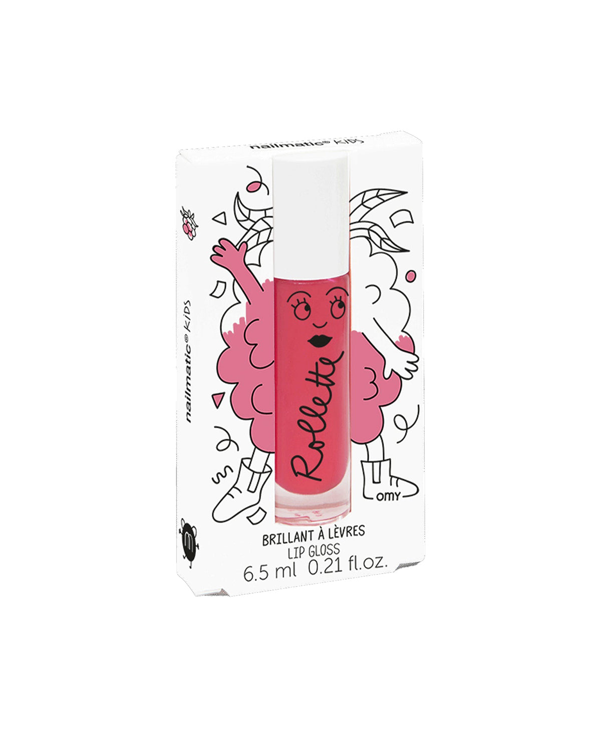 Nailmatic Lip Gloss for Kids RASPBERRY