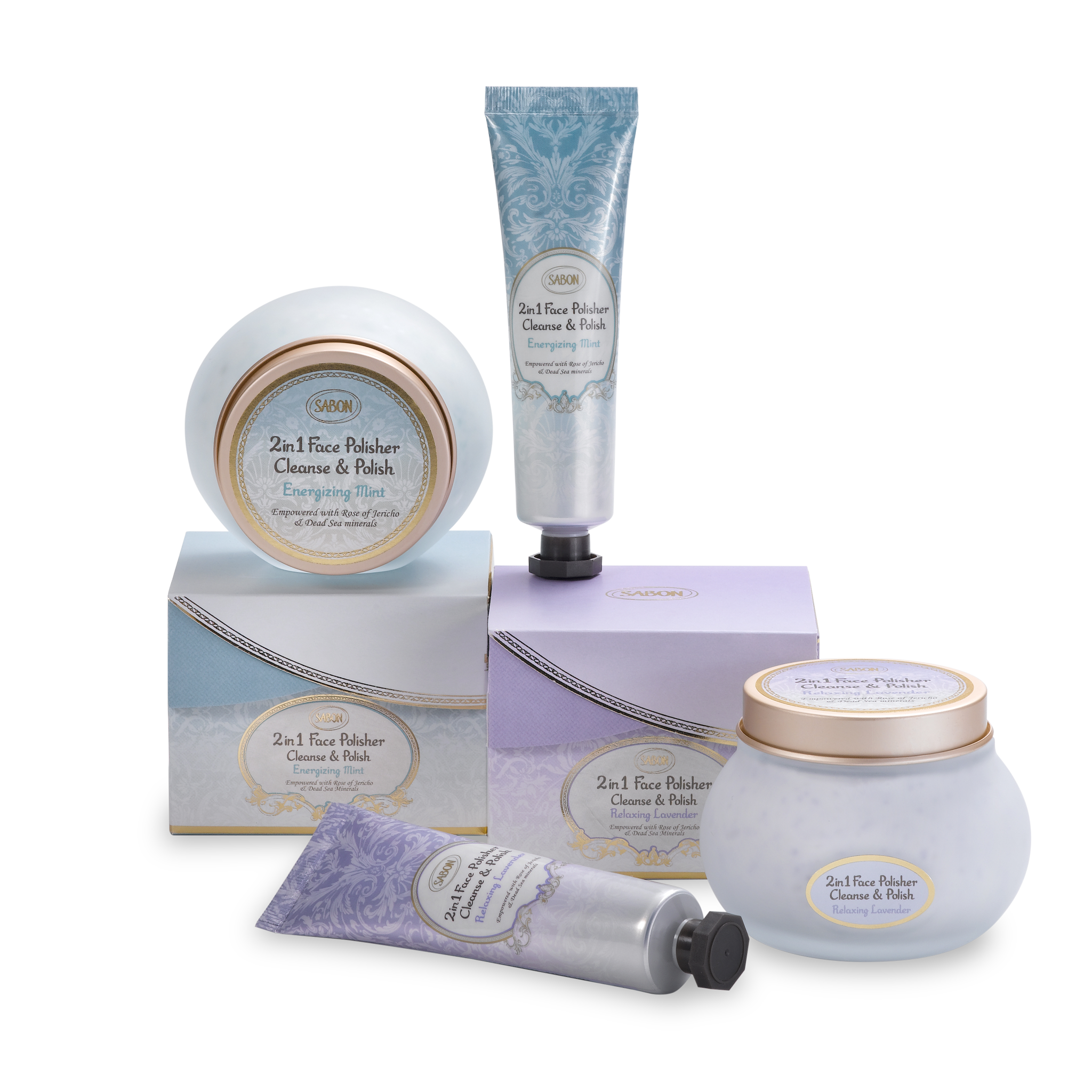 2 in 1 Face Polisher Mint 2oz (60mL)