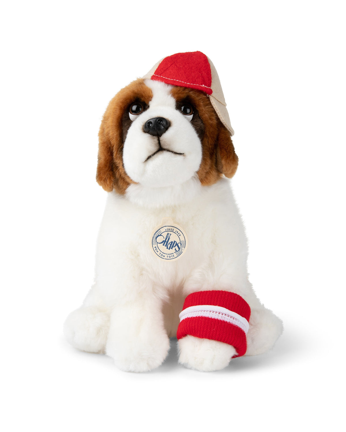 Plush BT CHAPS HERMAN THE ST. BERNARD 12.5"