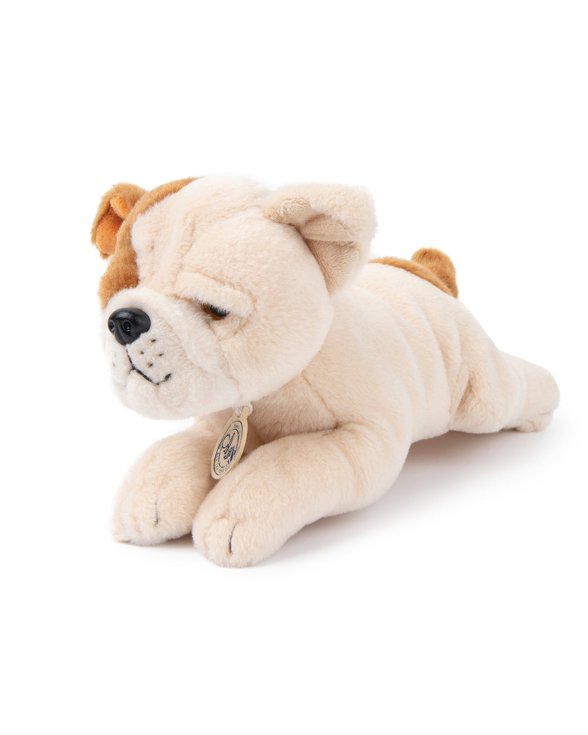 Plush BT CHAPS BERTHA THE AMERICAN BULLDOG FLOPPY in Giftbox 6.5