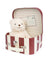 Plush BT CHAPS Frederick the Traveller Bear in Giftbox 7"