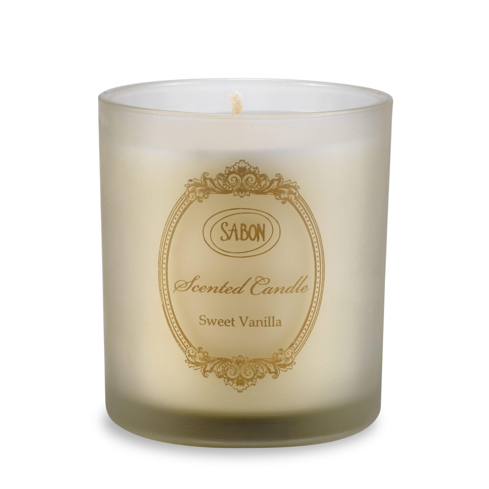 Glass Candle Sweet Vanilla
