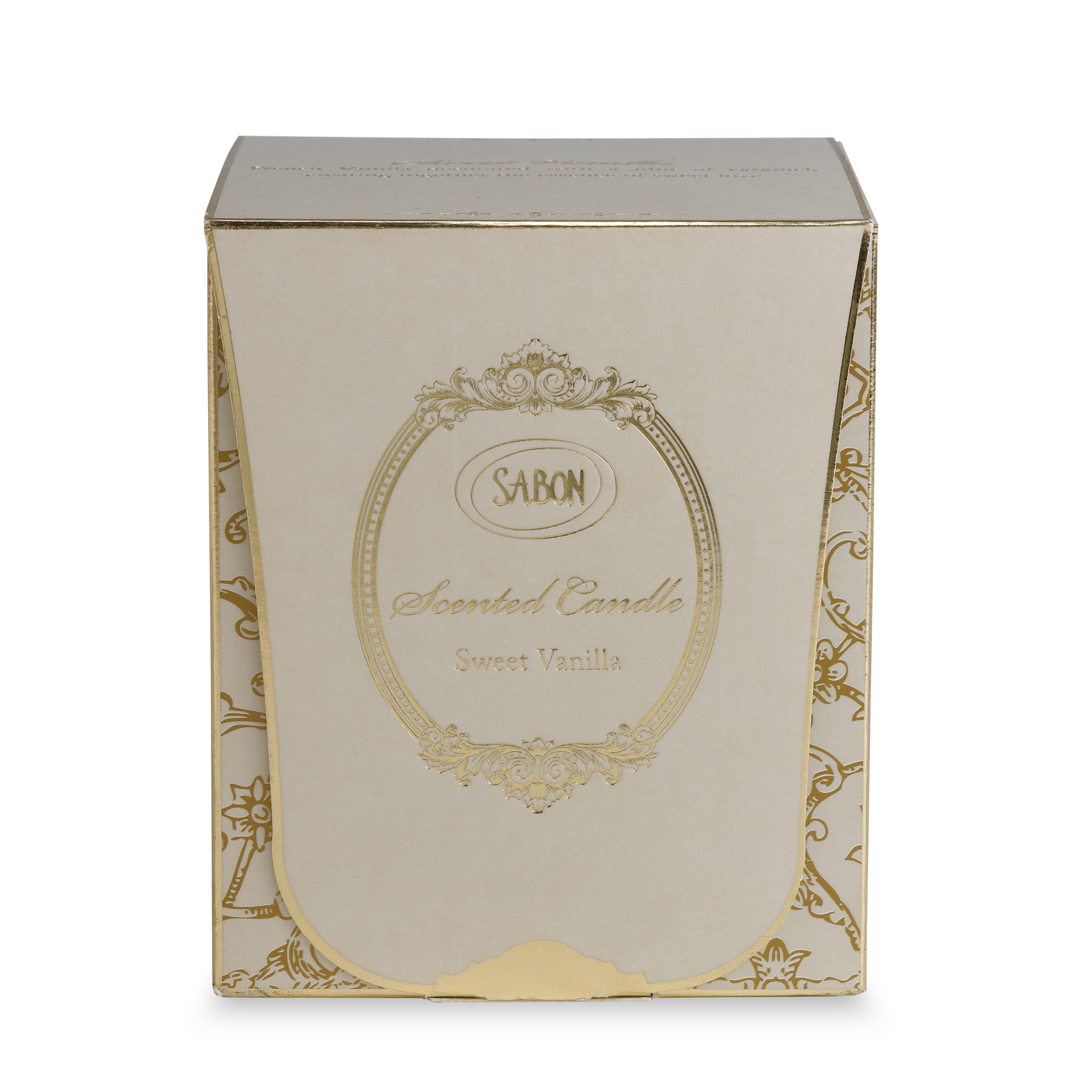 Glass Candle Sweet Vanilla