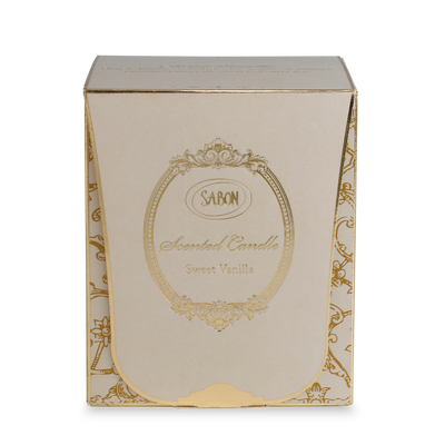 Glass Candle Sweet Vanilla