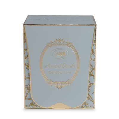 Glass Candle Mysterious Water