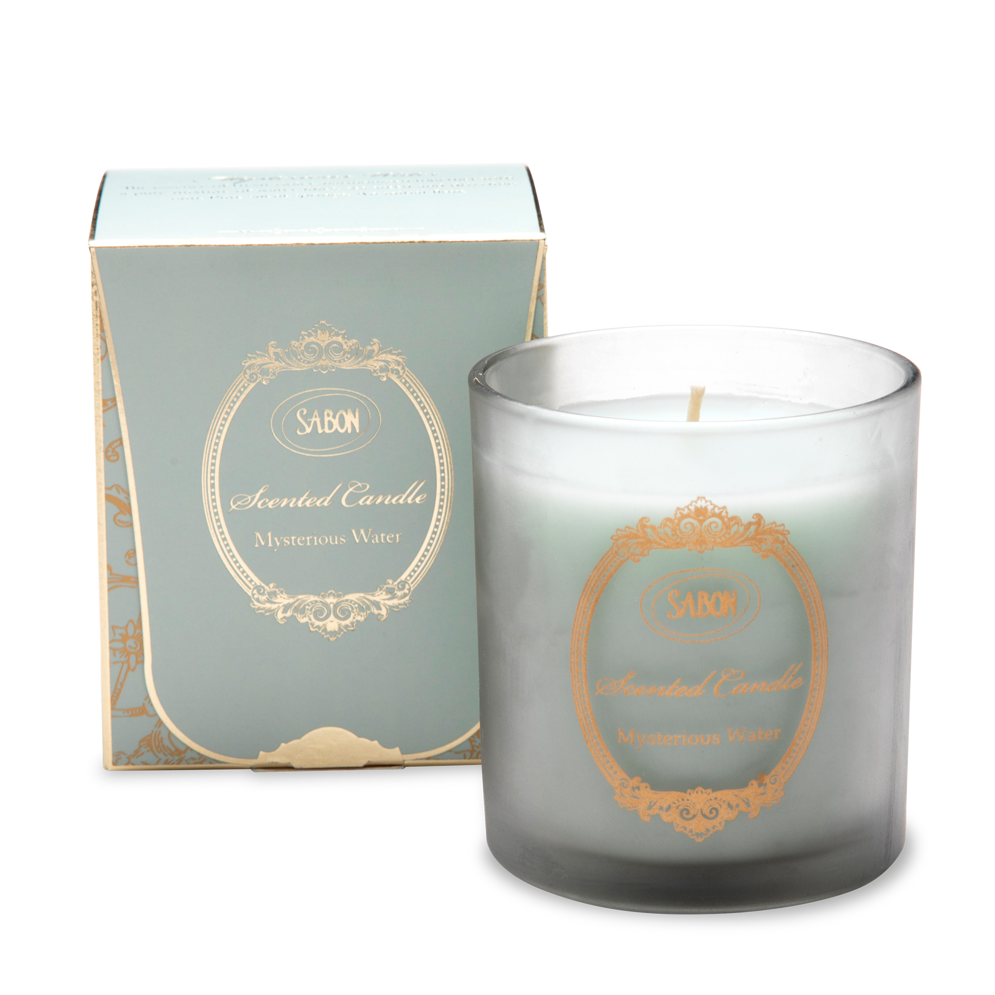 Glass Candle Mysterious Water