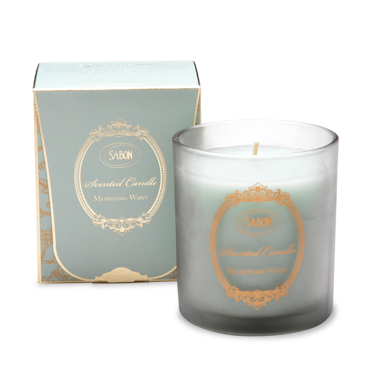 Glass Candle Mysterious Water