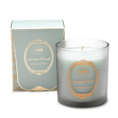 Glass Candle Mysterious Water