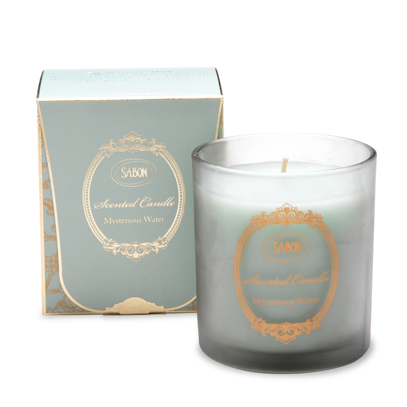 Glass Candle Mysterious Water Large