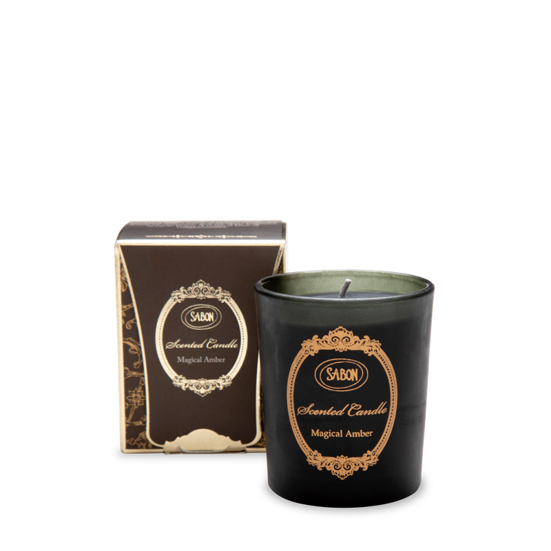 Mini Glass Candle Magical Amber