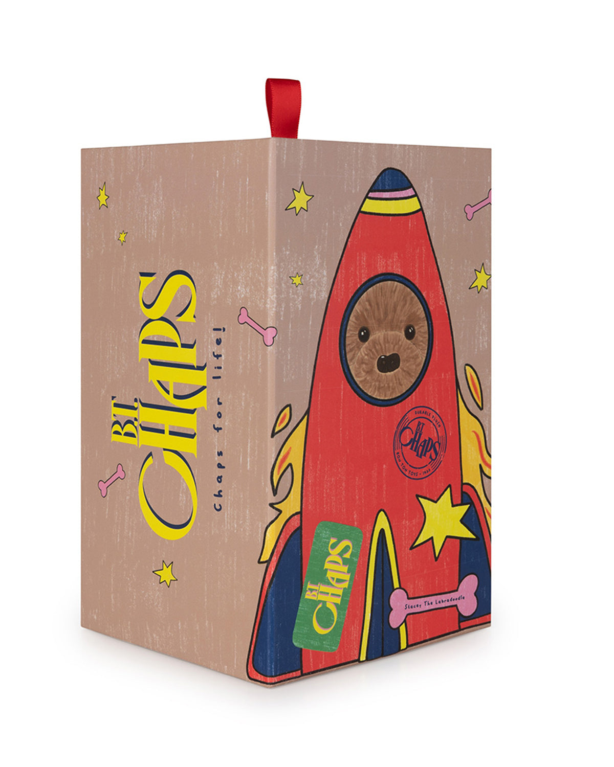 Plush BT CHAPS Stacy the Labradoodle in giftbox 7