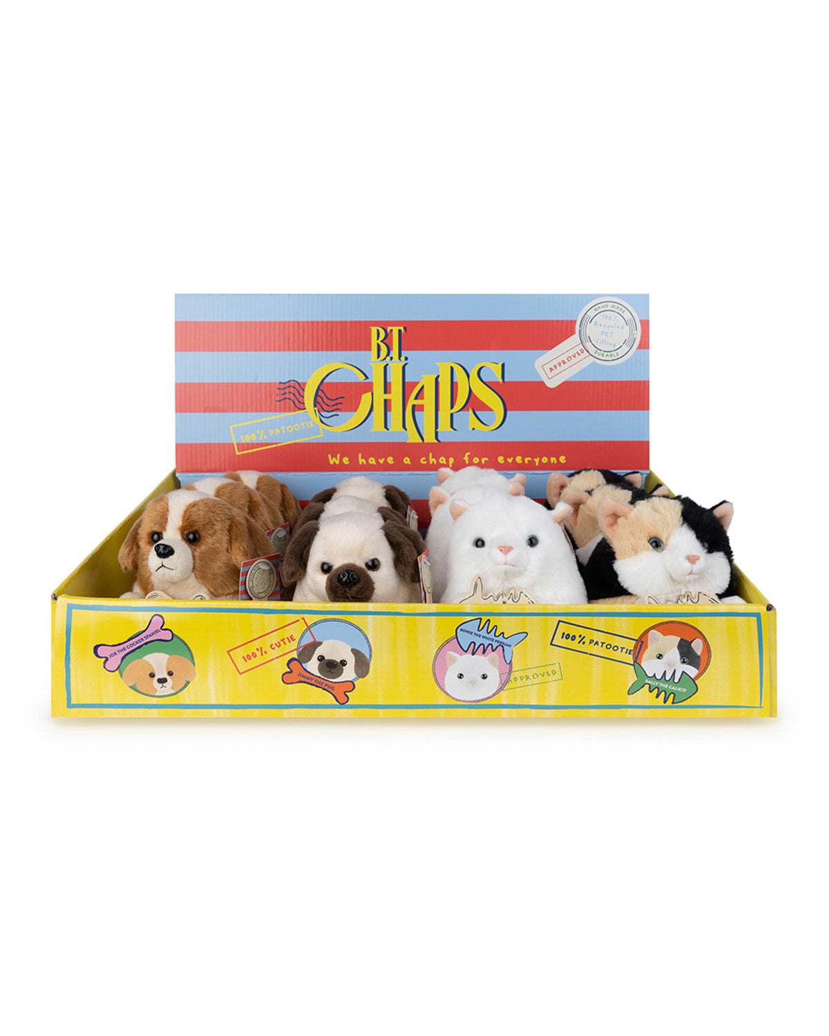 Plush BT CHAPS Bum Bums 4.5"