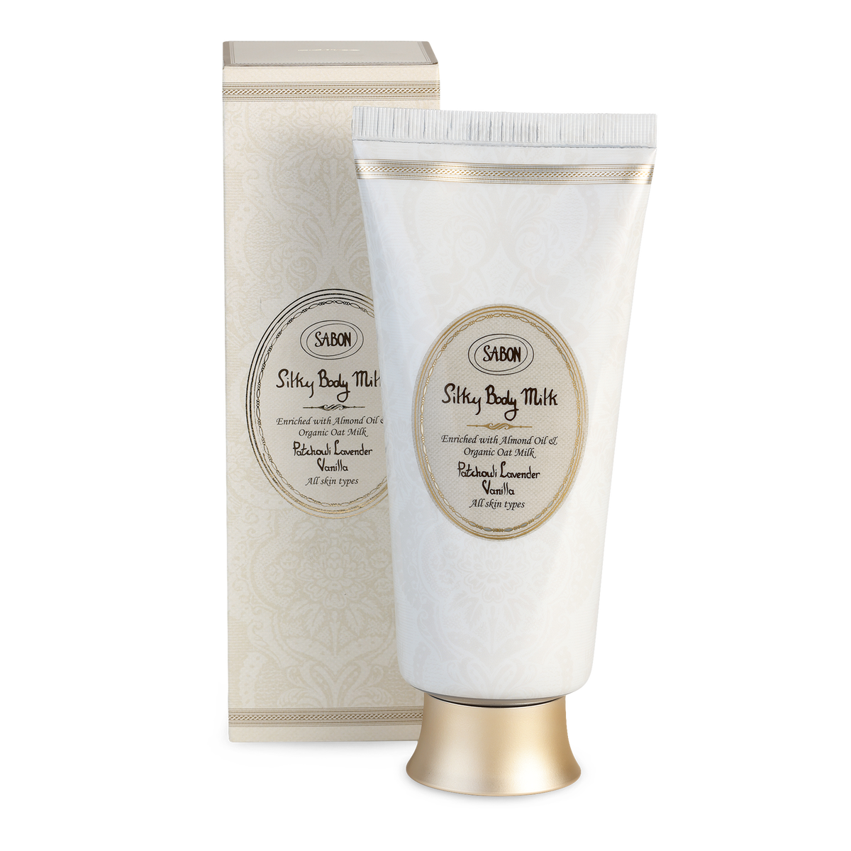 Silky Body Milk Patchouli Lavender Vanilla 200mL