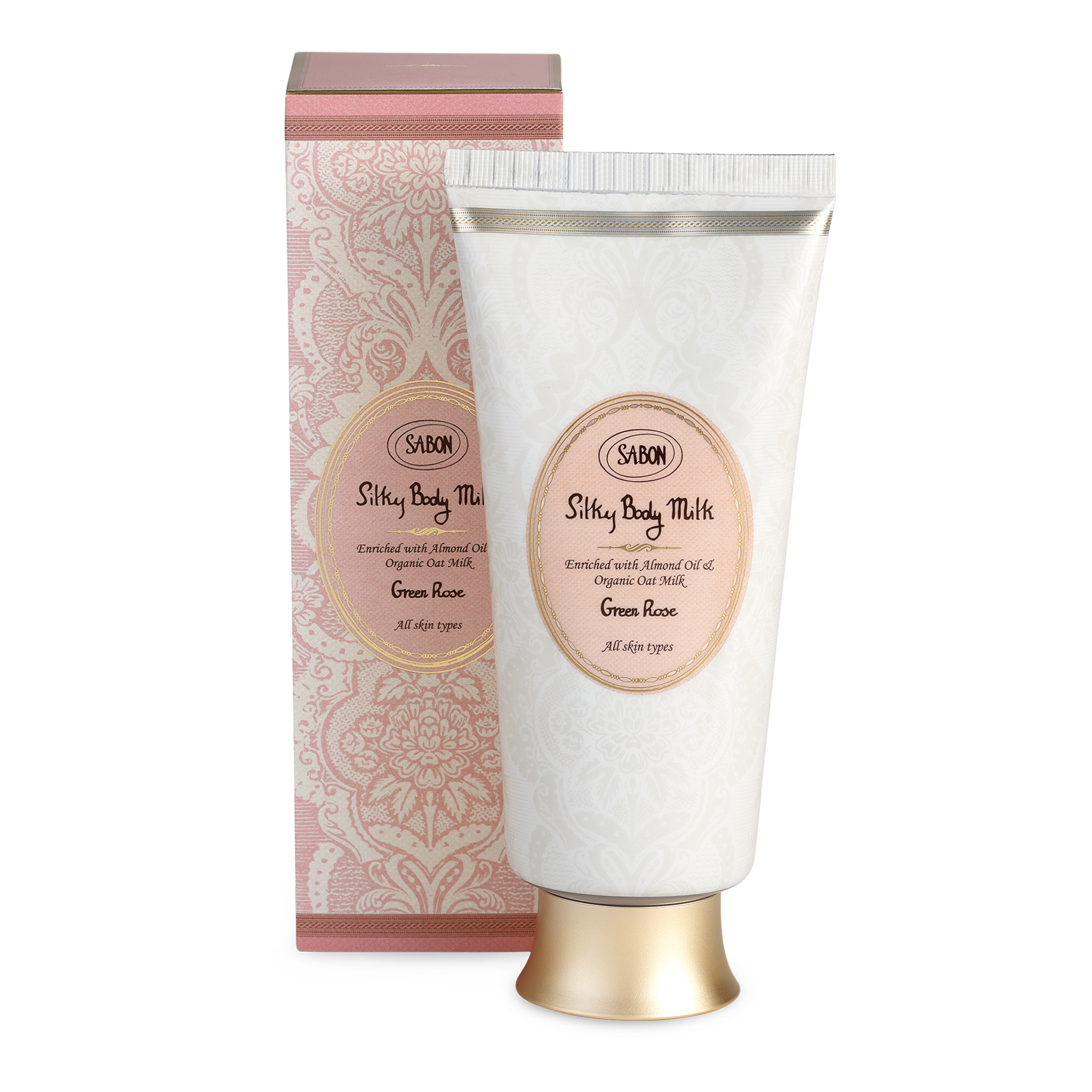 Silky Body Milk Green Rose 200mL