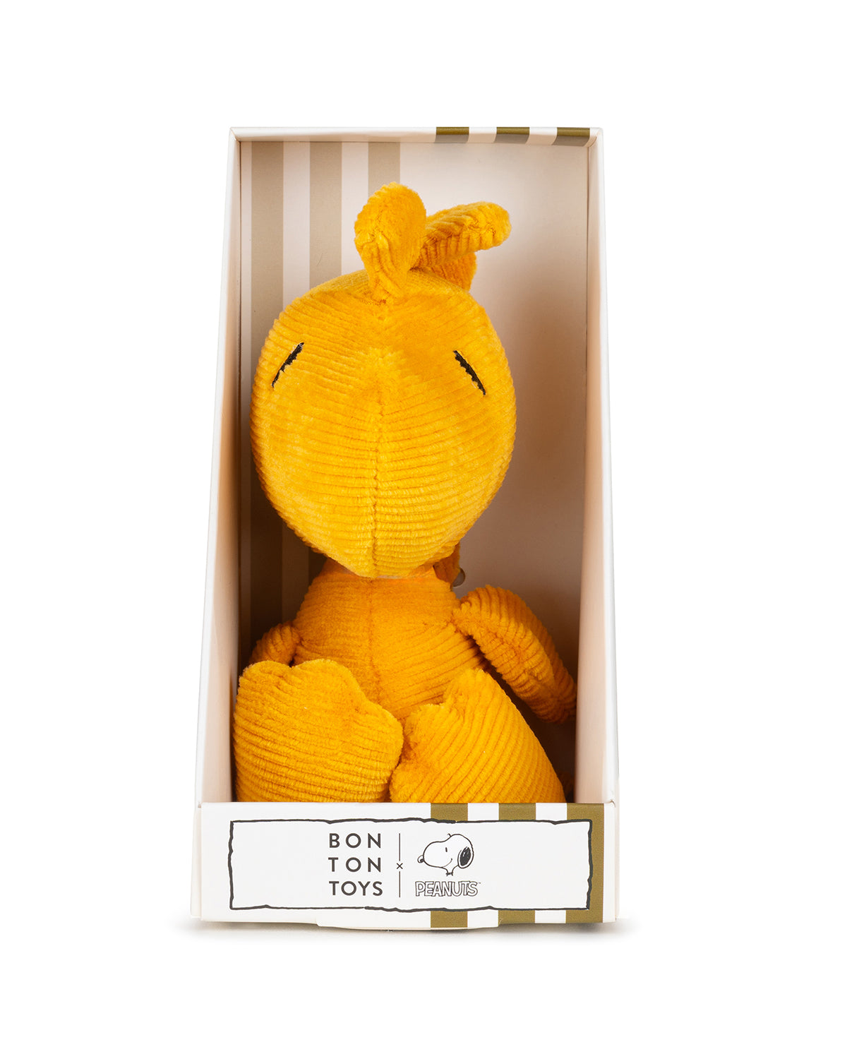 Plush PEANUTS WOODSTOCK Mini Corduroy Warm Yellow in giftbox 6"