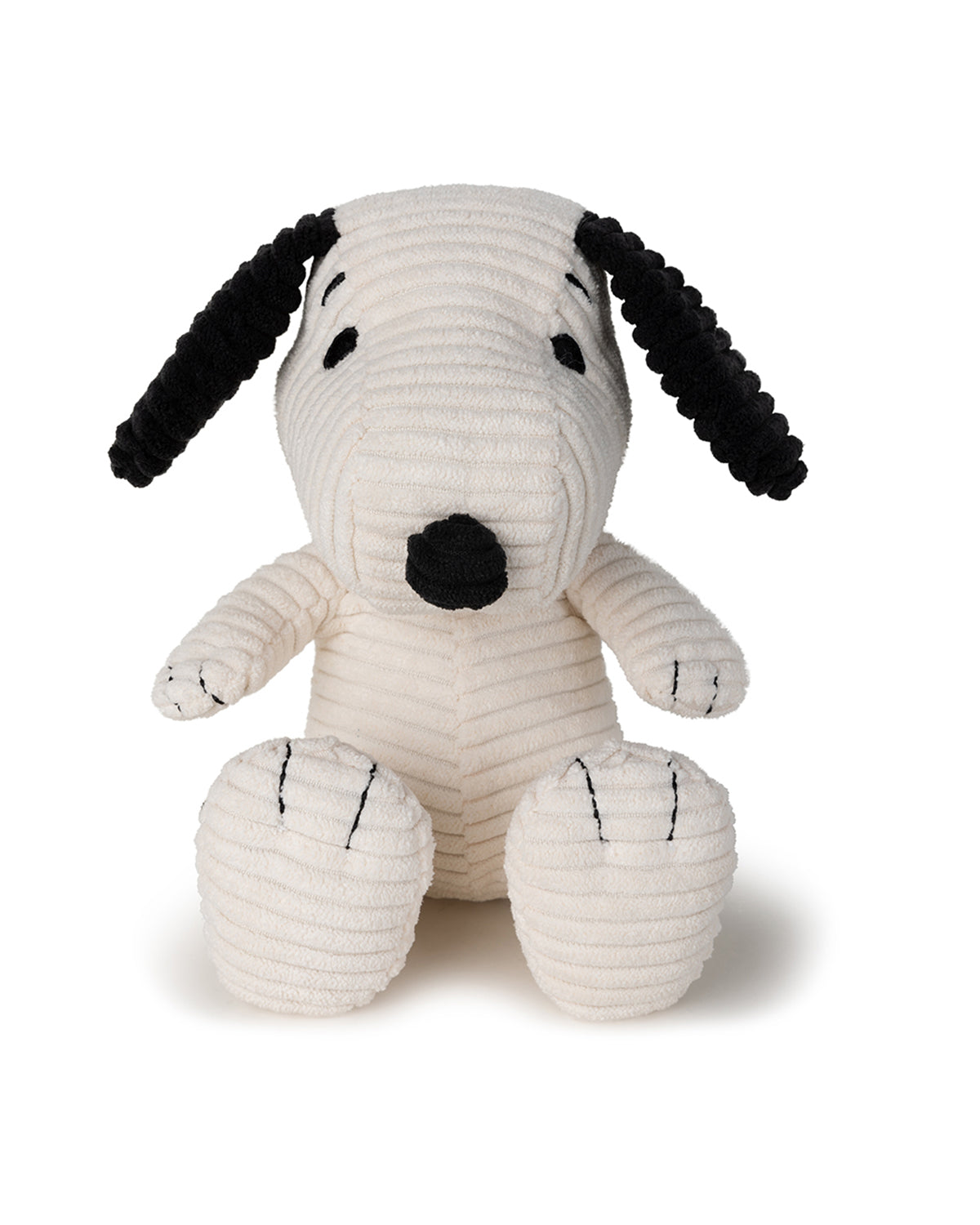 Plush PEANUTS SNOOPY ECO Corduroy Cream 7.5"
