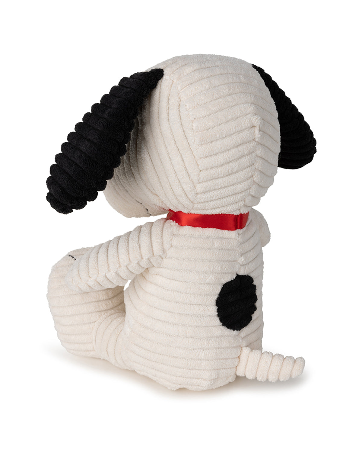 Plush PEANUTS SNOOPY Sitting Corduroy Cream 7.5