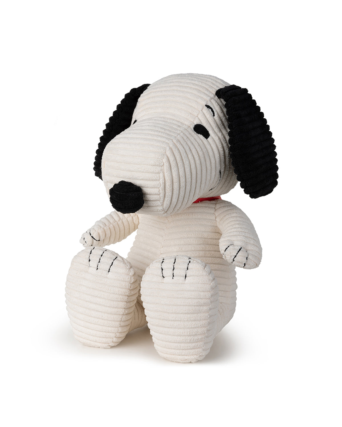 Plush PEANUTS SNOOPY ECO Corduroy Cream in Giftbox 11