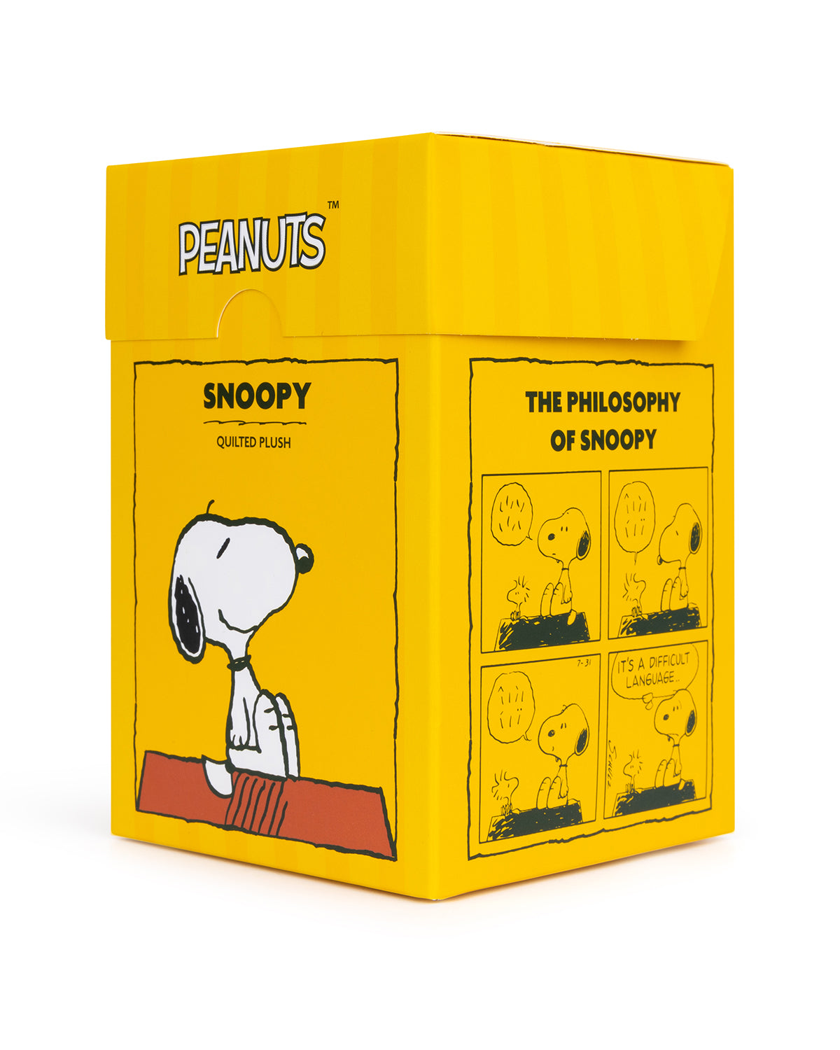 Plush PEANUTS Snoopy in Gift box 7"