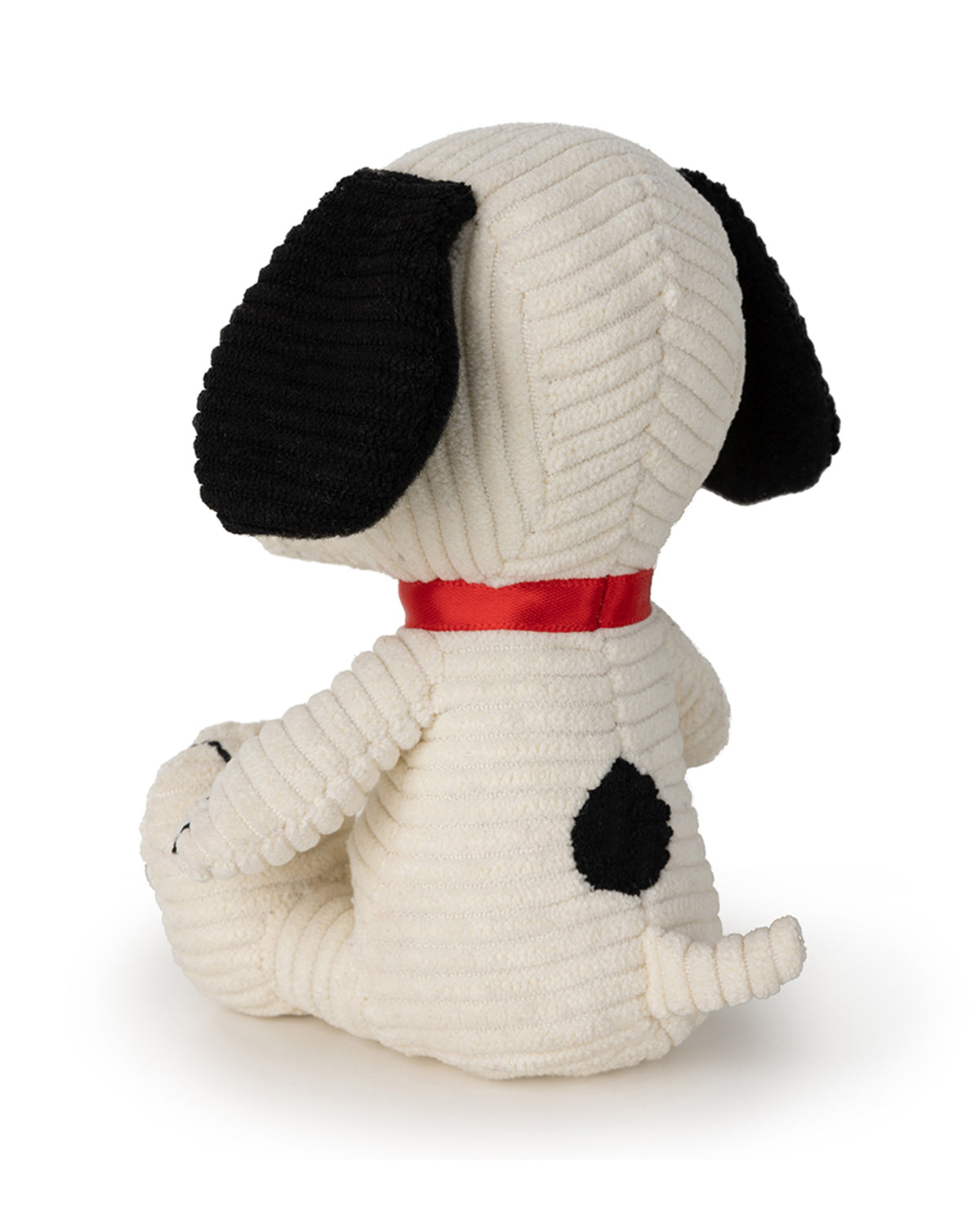Plush PEANUTS SNOOPY Sitting Corduroy Cream in Display box 5
