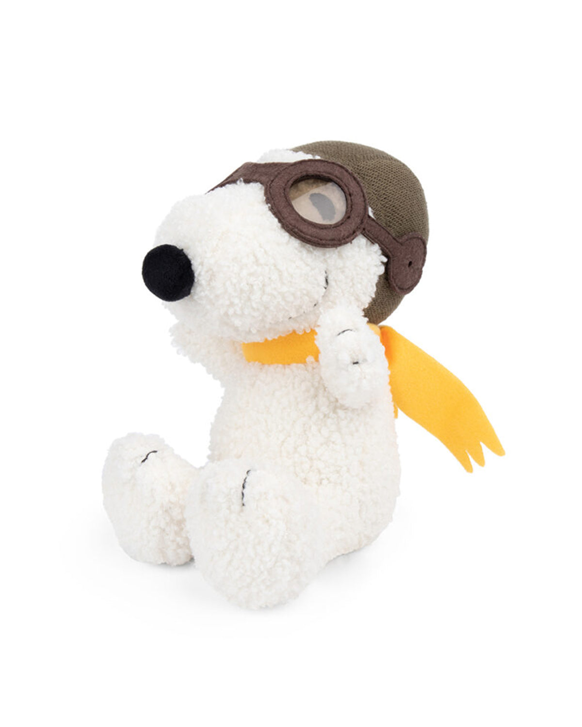 Plush PEANUTS SNOOPY Sitting Flying Ace 8"
