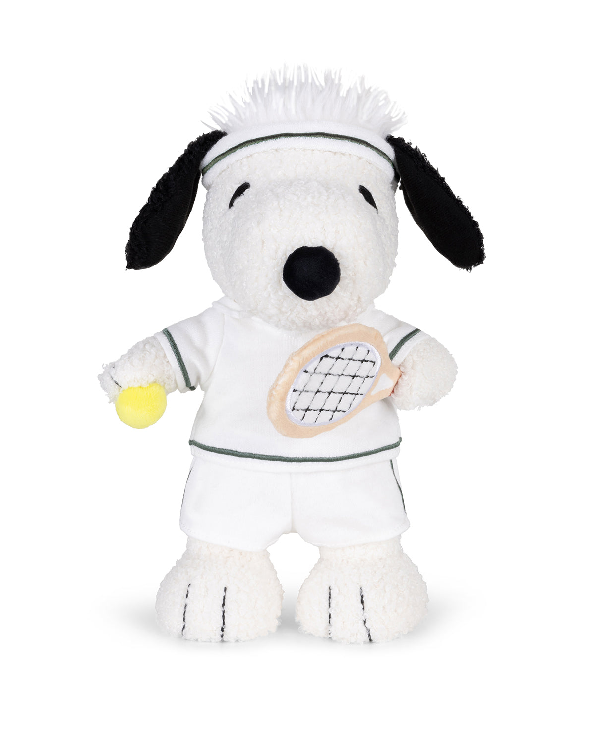 Plush PEANUTS SNOOPY TENNIS White 8.5"