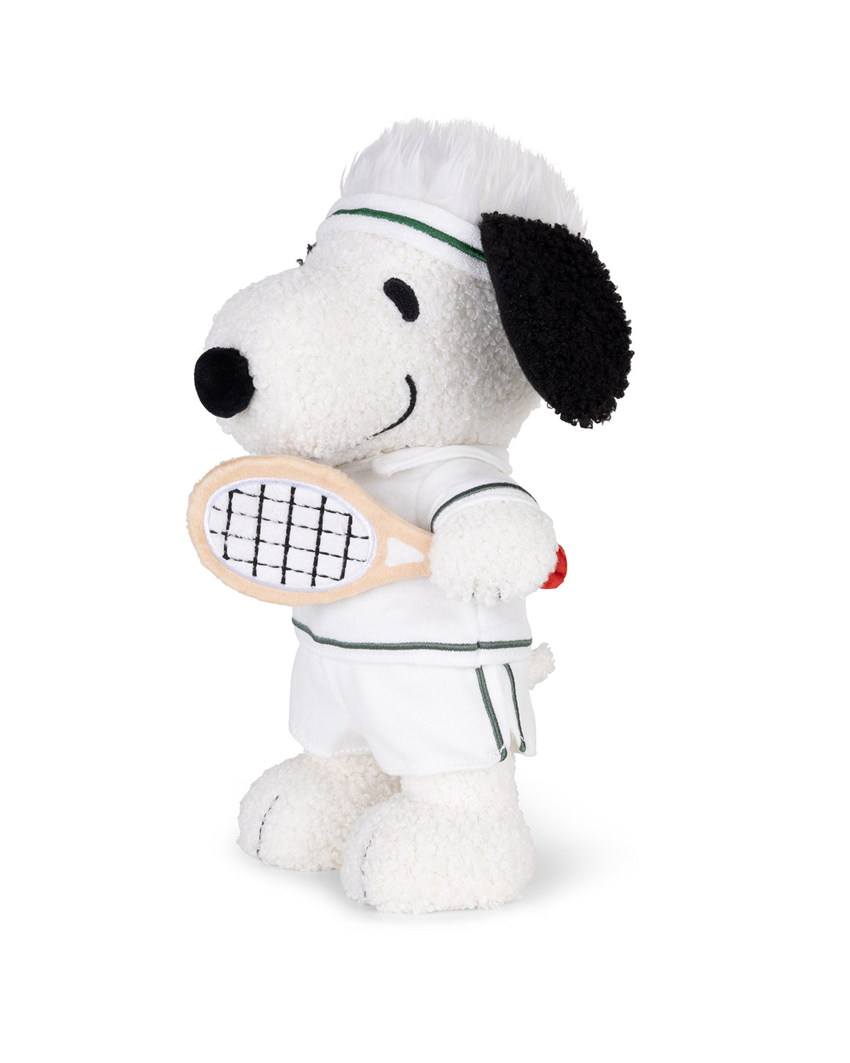 Plush PEANUTS SNOOPY TENNIS White 8.5"