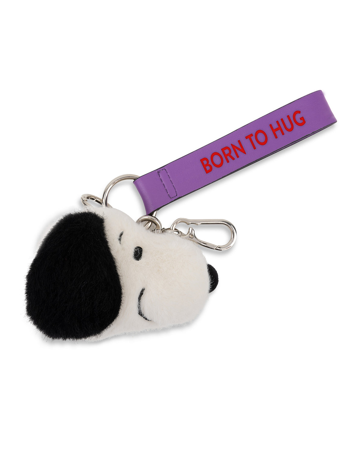 Bag Charm Plush PEANUTS SNOOPY FUZZY ECO Cream 3