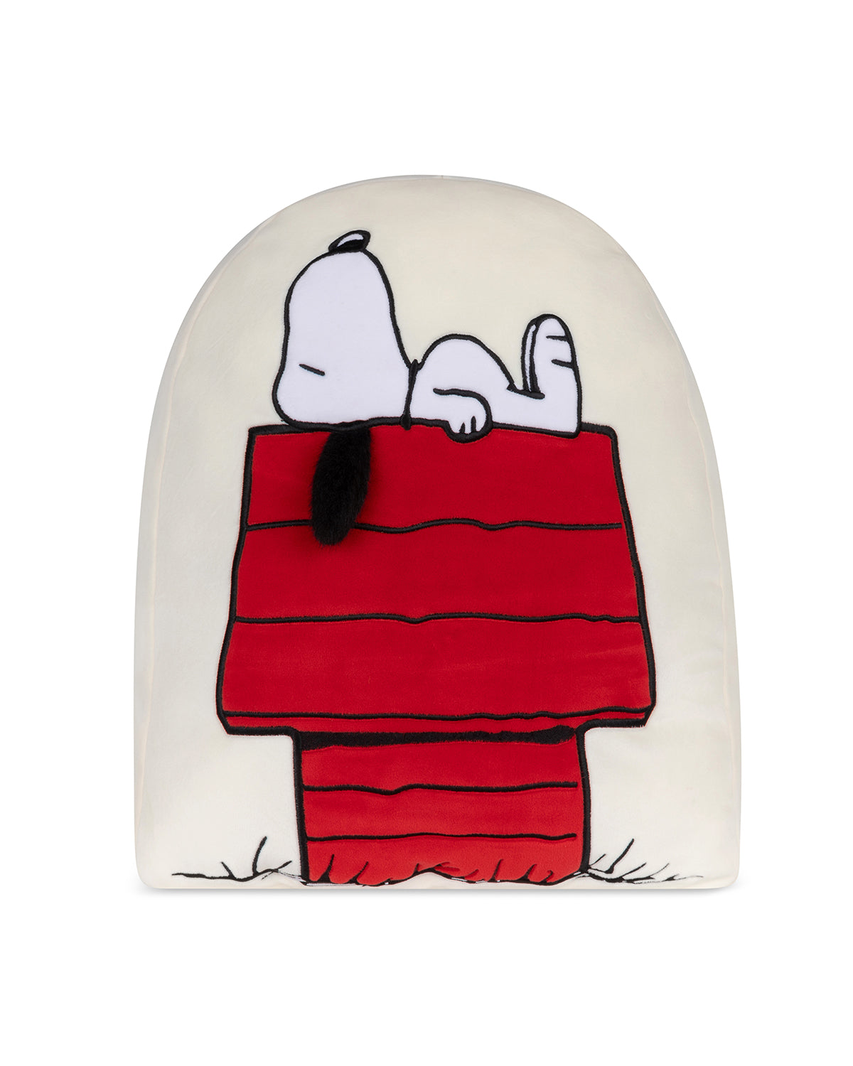 Pillow Plush PEANUTS DOGHOUSE Offwhite 15"