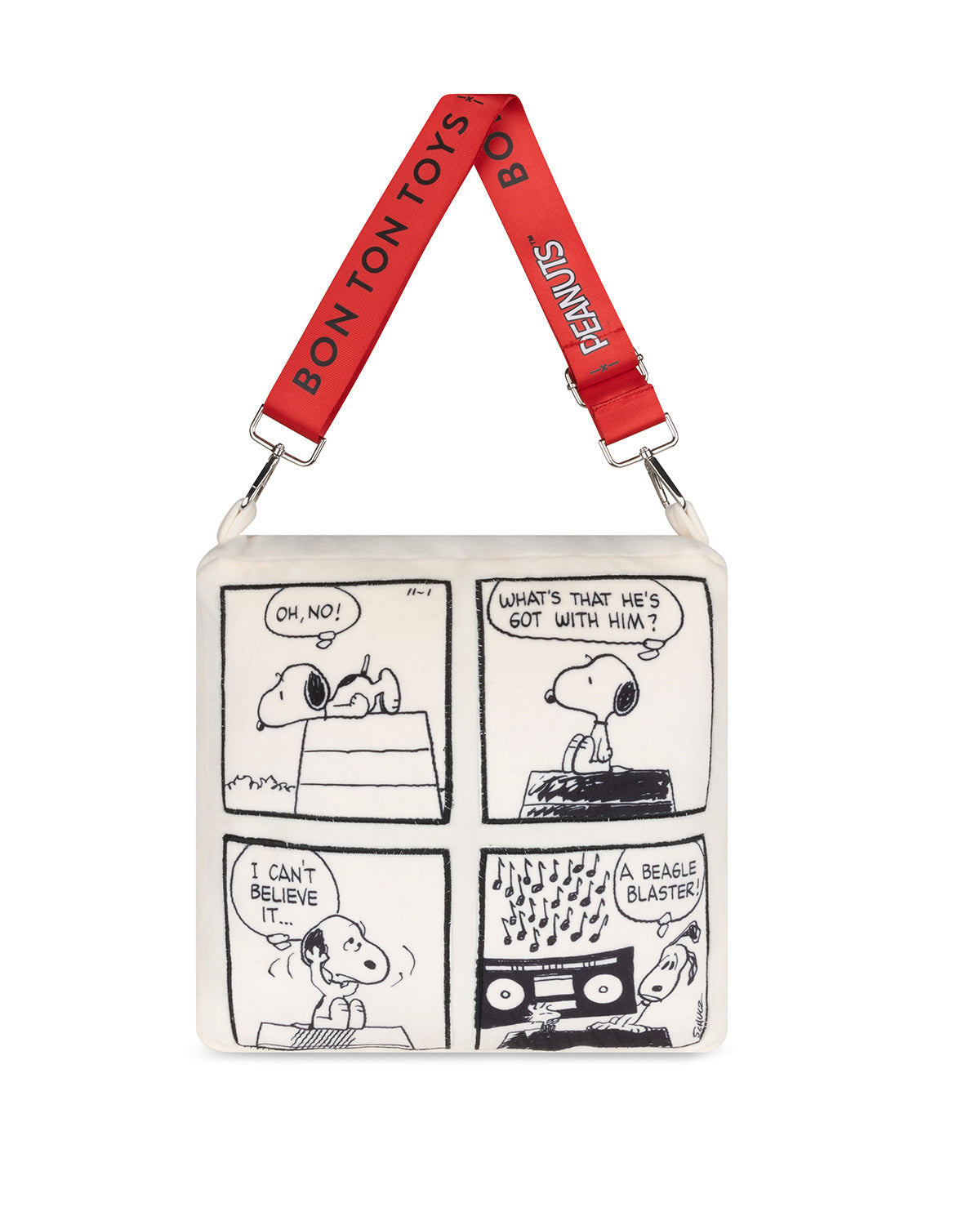 Pillow Plush PEANUTS COMIC STRIP Offwhite 11