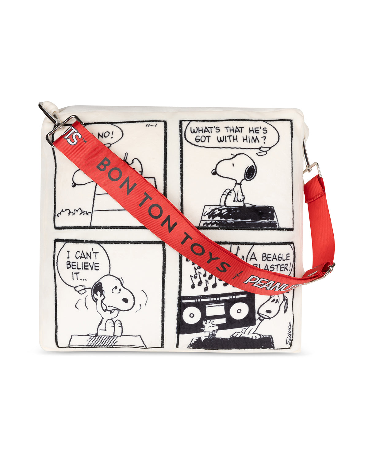 Pillow Plush PEANUTS COMIC STRIP Offwhite 11