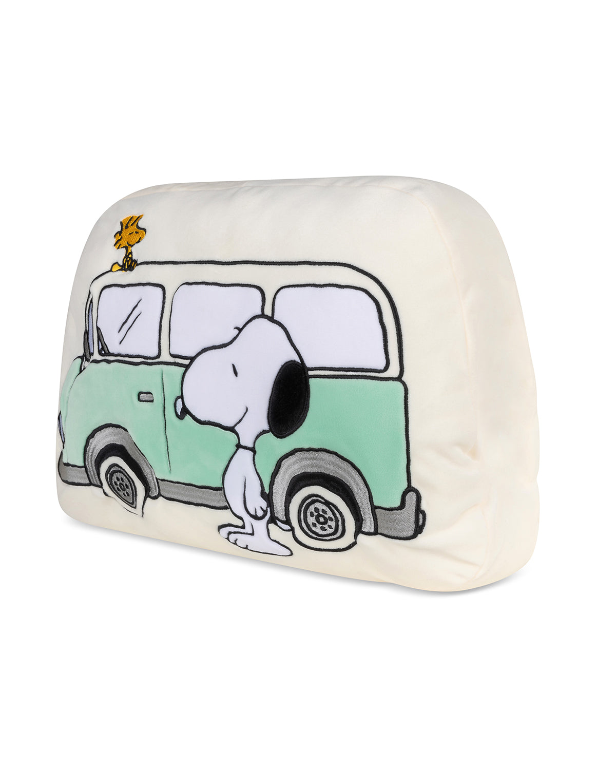 Pillow Plush PEANUTS CAMPER VAN Offwhite 11