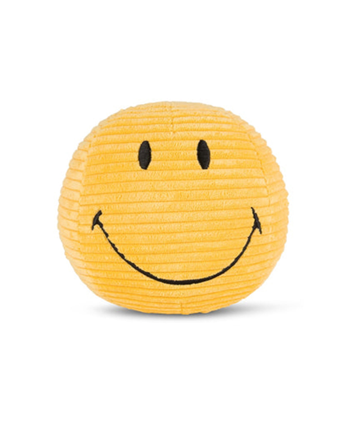 Plush Smiley ECO Corduroy Yellow 5"