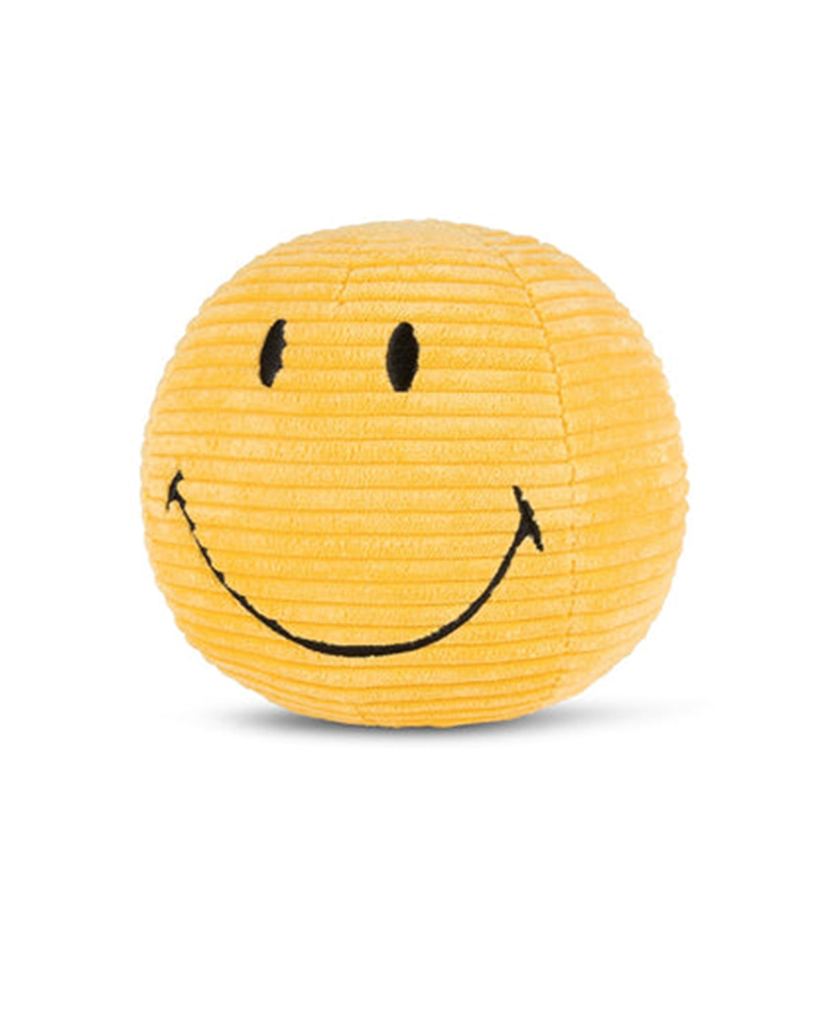 Plush Smiley ECO Corduroy Yellow 5"