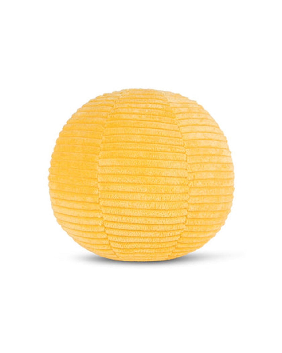 Plush Smiley ECO Corduroy Yellow 5"