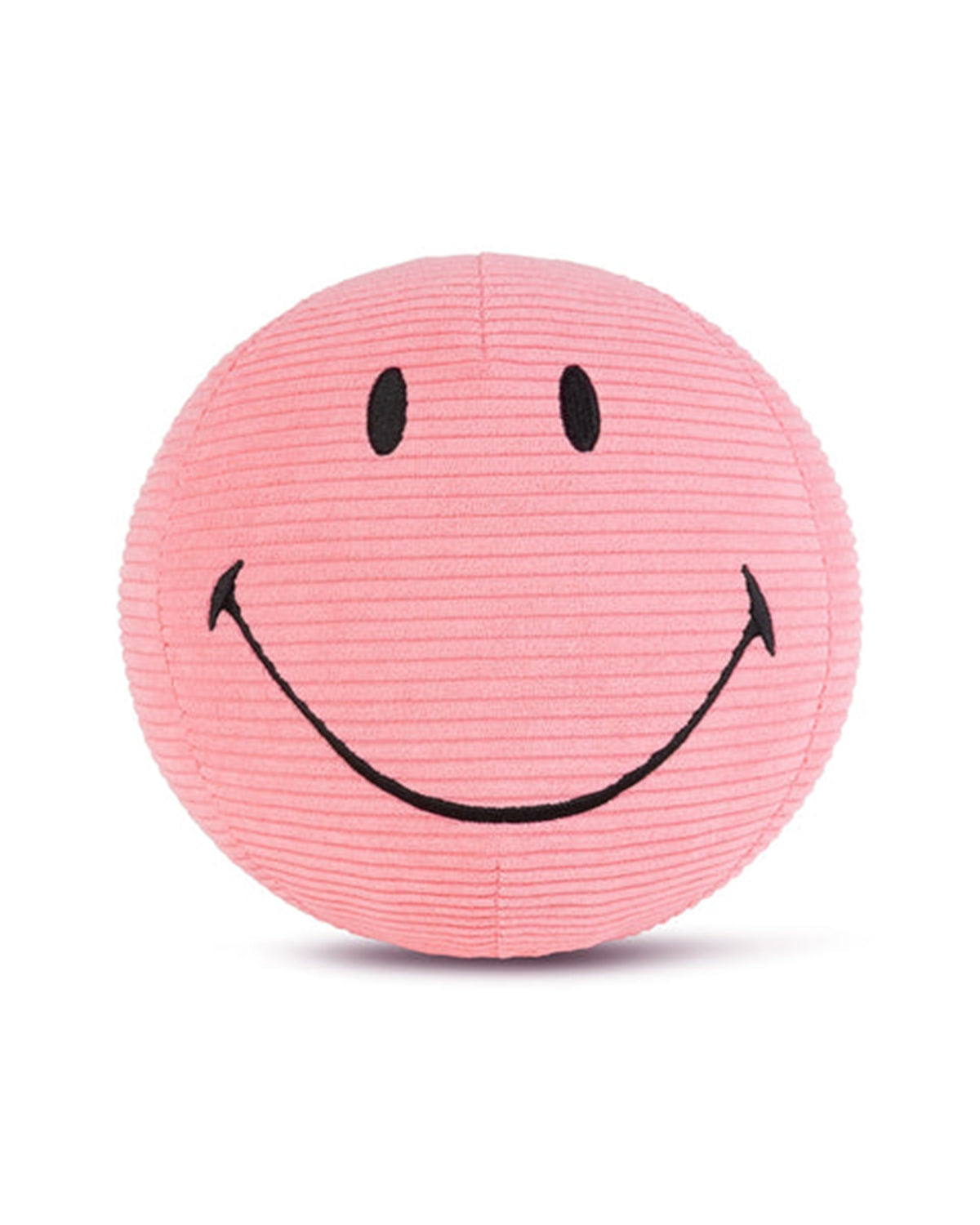 Plush Smiley ECO Corduroy Bubblegum Pink  9"
