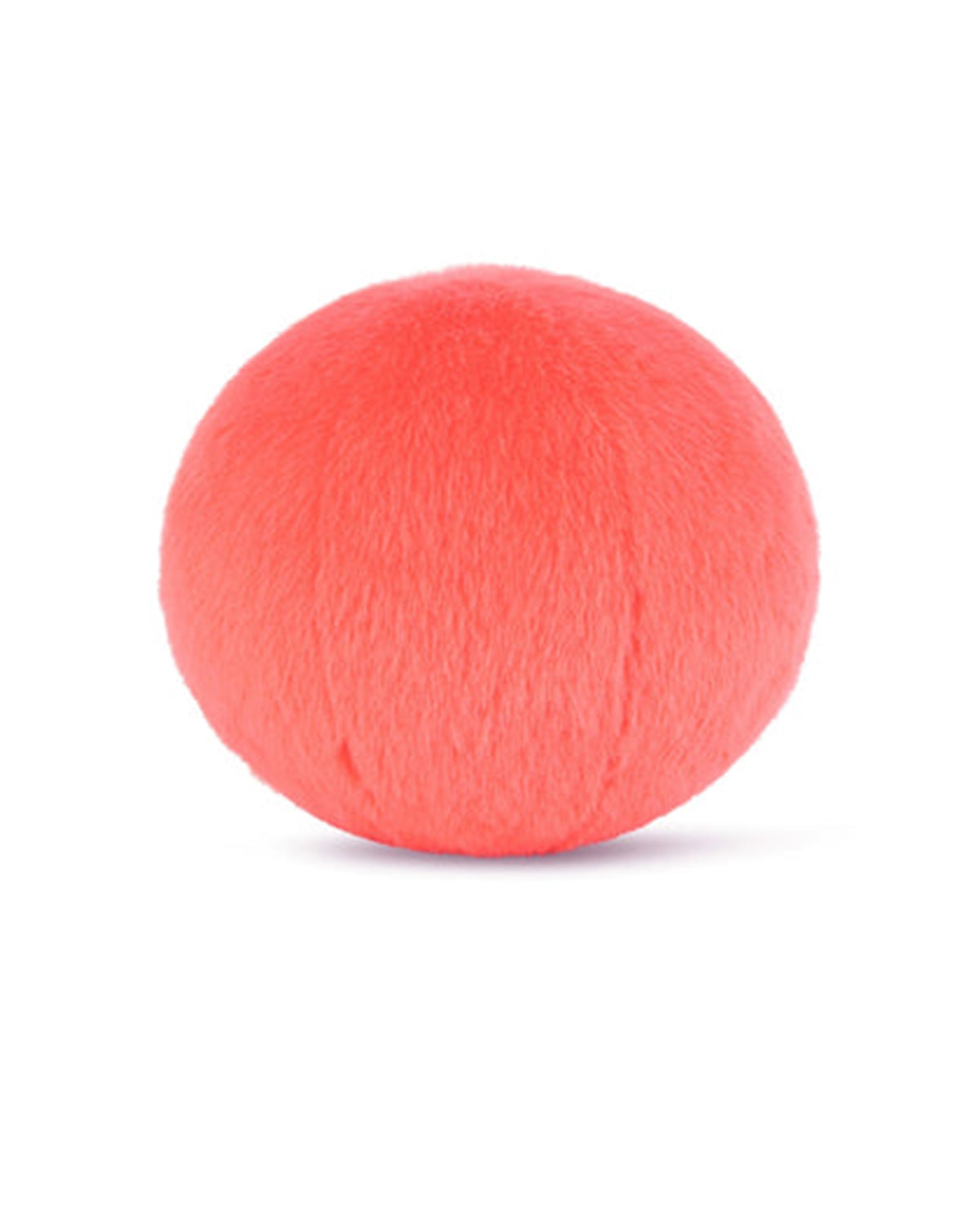 Plush Smiley ECO Fuzzy Bright Coral 5"