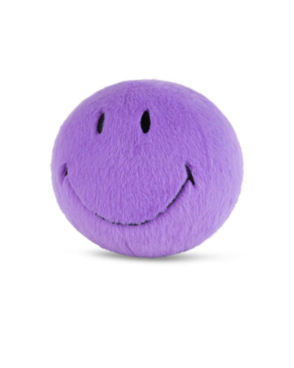Plush Smiley ECO Fuzzy Bright Purple 5