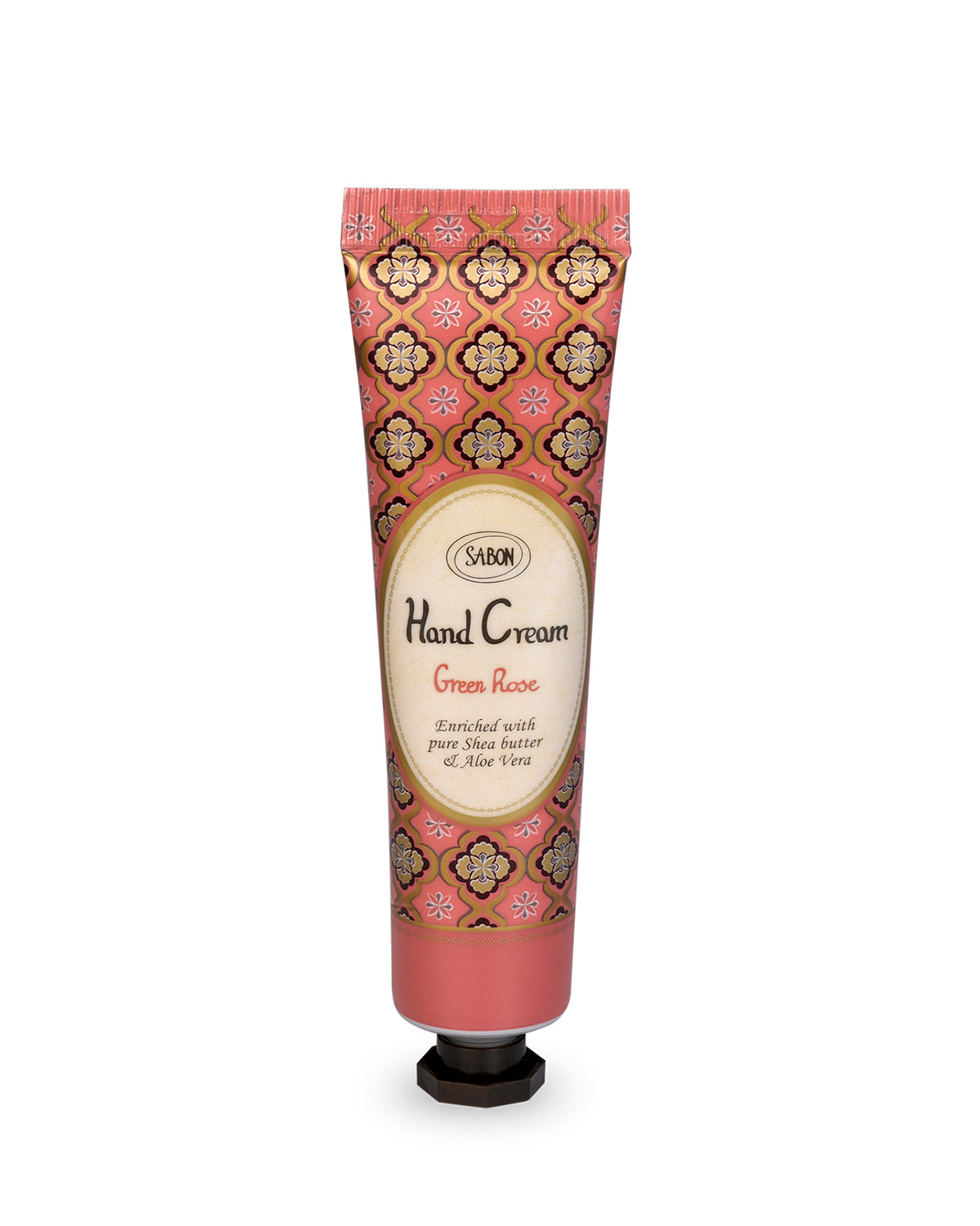 Hand Cream Tube Green Rose 30ml