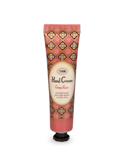 Hand Cream Tube Green Rose 30ml
