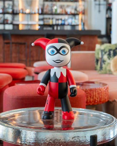 Harley Quinn SUPER POP Original Black, Red, & White 10"