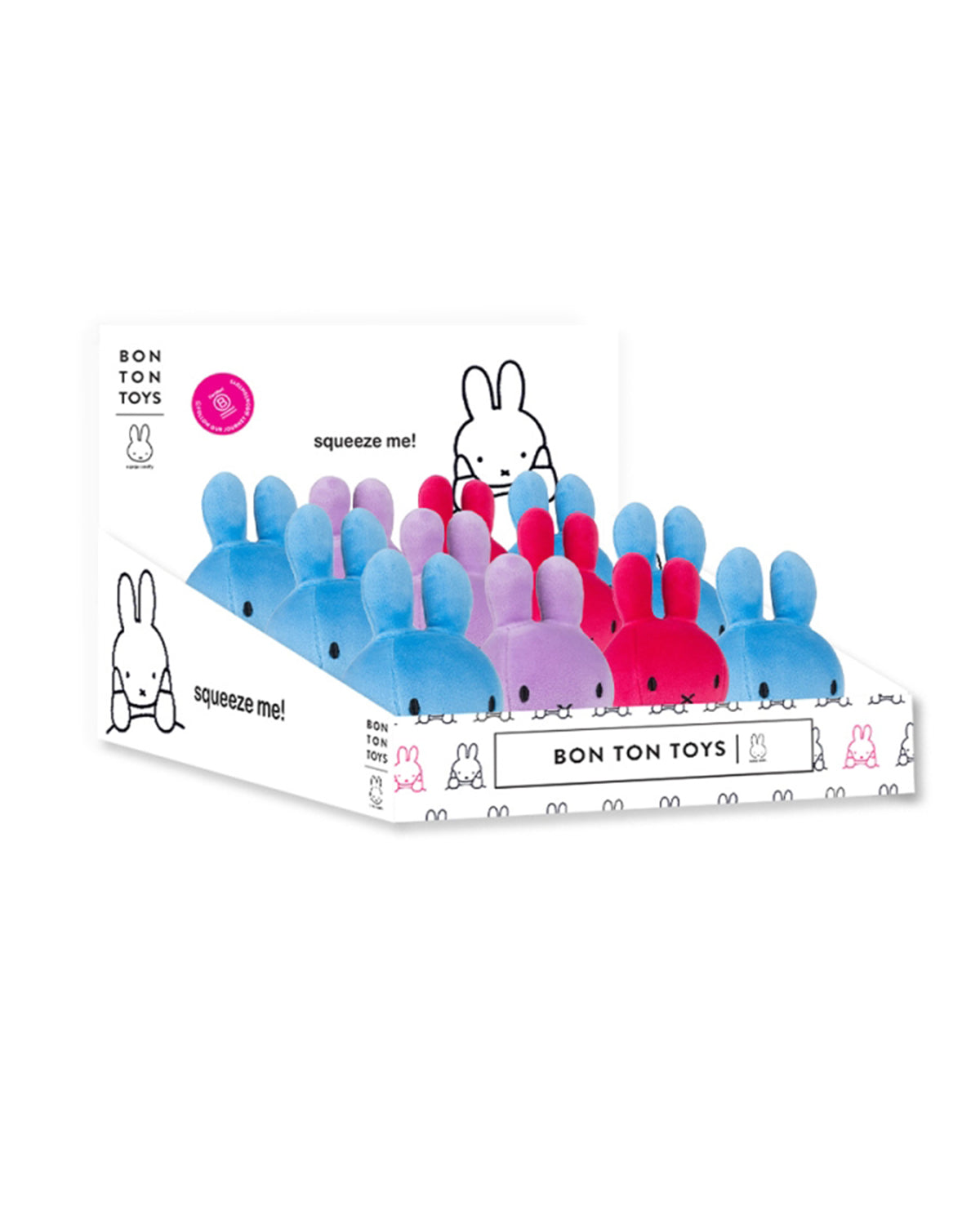 Bon Ton Toys Display 2024 MIFFY Squish plano 8.5x10x3.75 inches