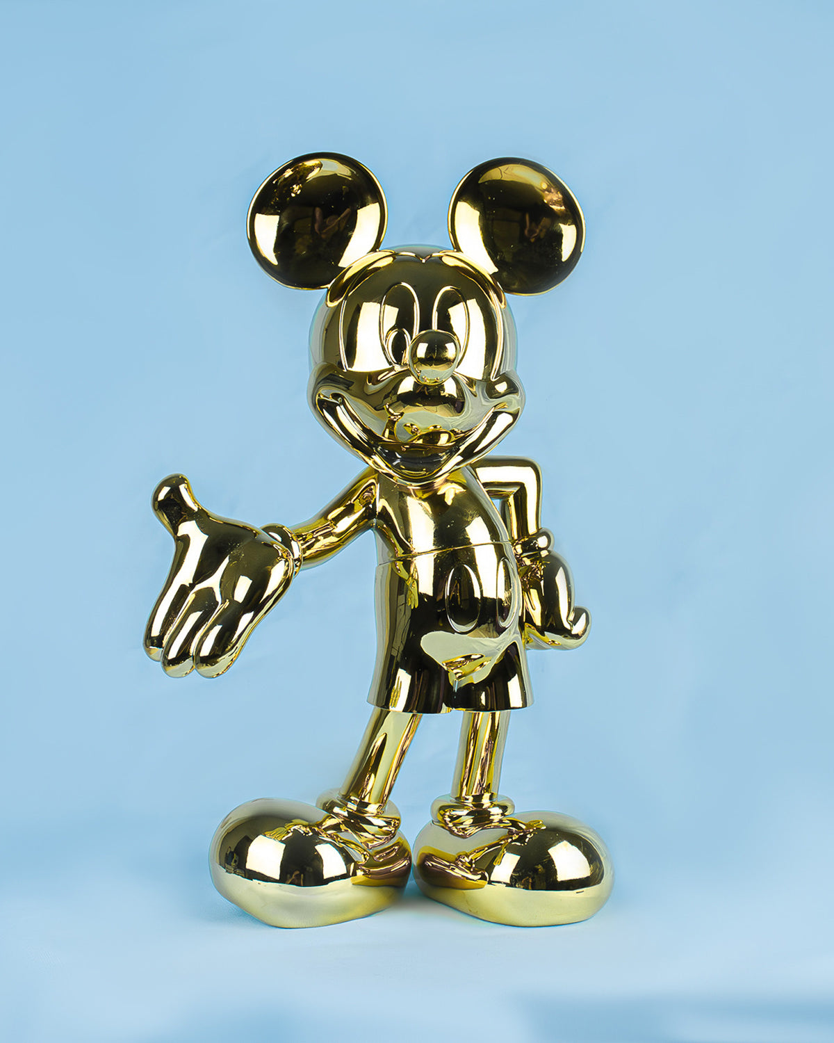 Mickey Welcome  Gold 12"