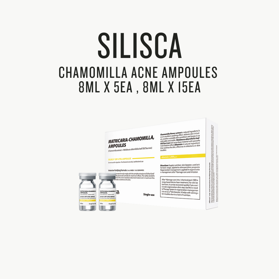 [ Silisca ] Matricaria-Chamomilla Acne Ampoules