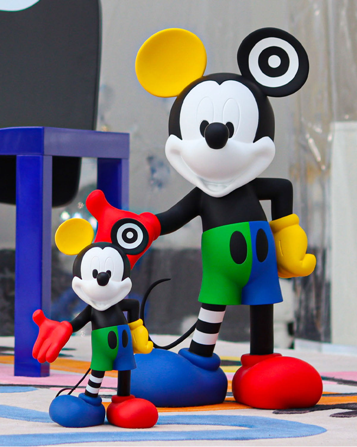 Mickey Mouse KOLOR Multi Color 12in