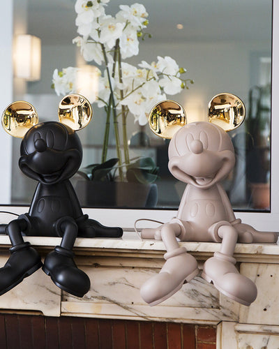 Mickey Mouse TAKE 2 Taupe & Gold 19"